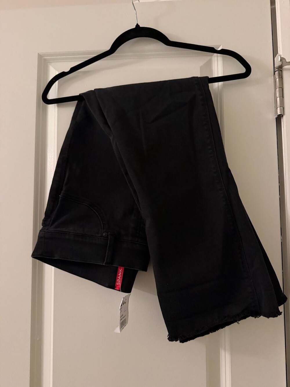 NWT Spanx Black Denim Jeans Size L
